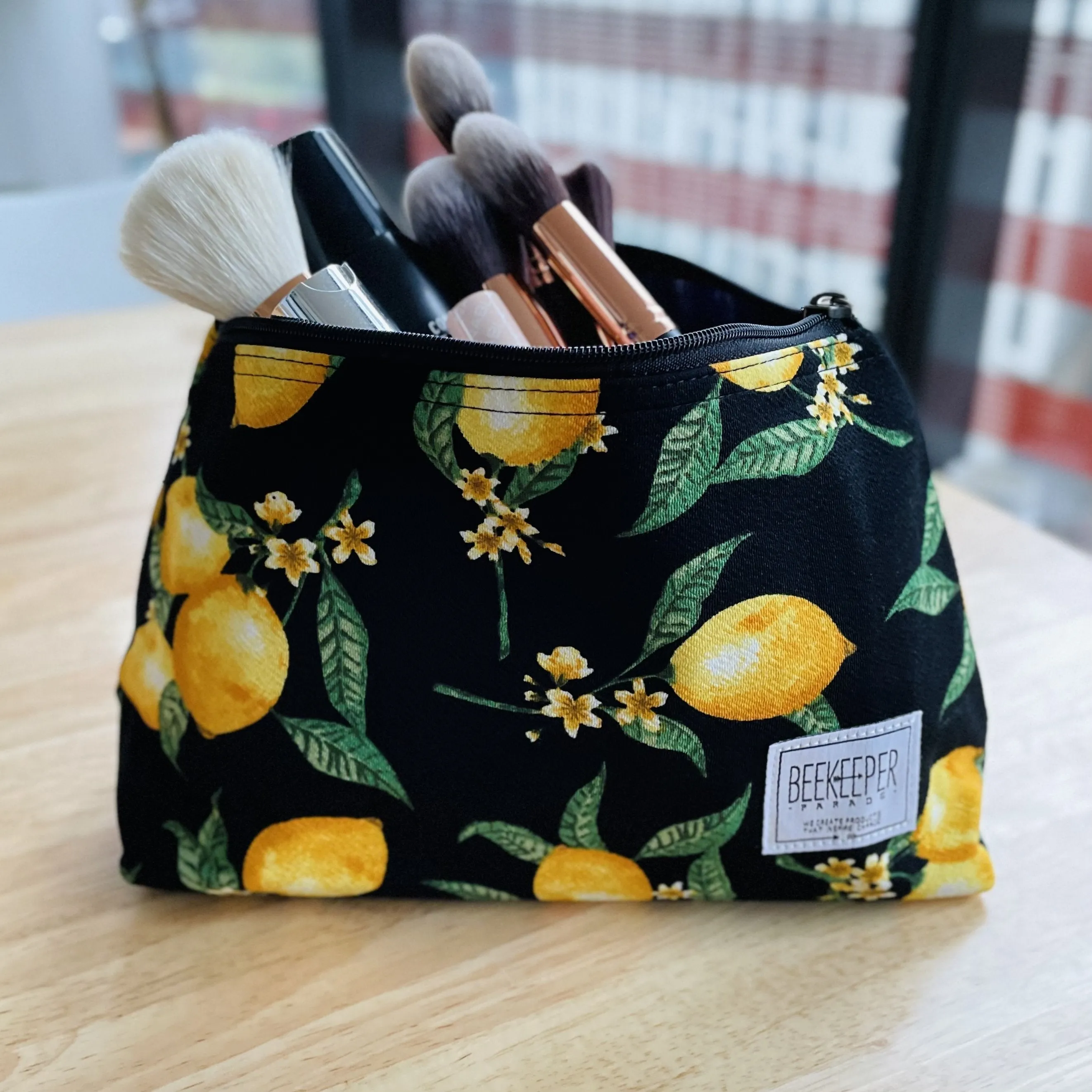 The Fluffy Red ❤️ Large Toiletry   Makeup Bag