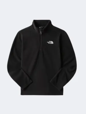 The North Face Glacier Fleece Boys Hiking Fleece Black