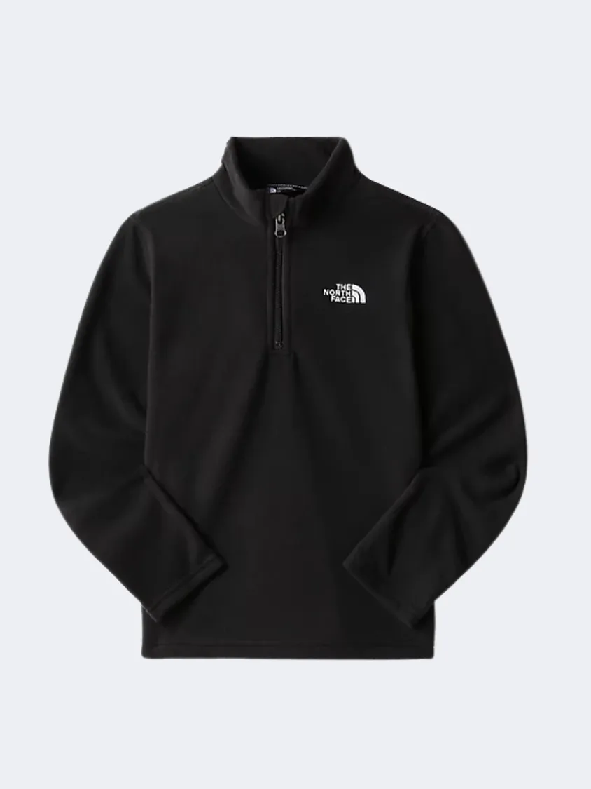 The North Face Glacier Fleece Boys Hiking Fleece Black