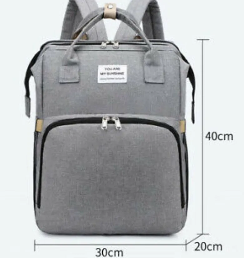 Travel Diaper Bag with Baby Bed – Versatile Baby Gear Solution