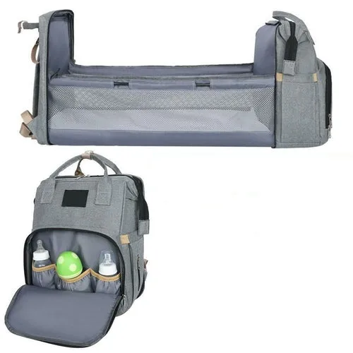Travel Diaper Bag with Baby Bed – Versatile Baby Gear Solution