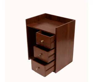Triple Storage Night Stand (Left Side Drawer)