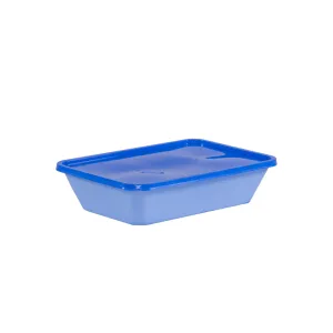 Uratex Rectangular Freezer & Microwave Ready Blue (50 pcs)