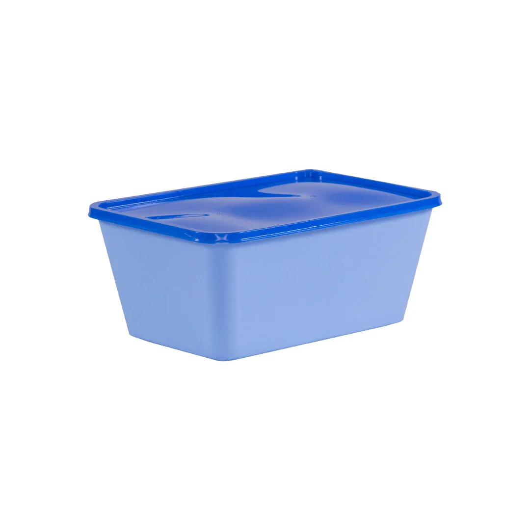 Uratex Rectangular Freezer & Microwave Ready Blue (50 pcs)