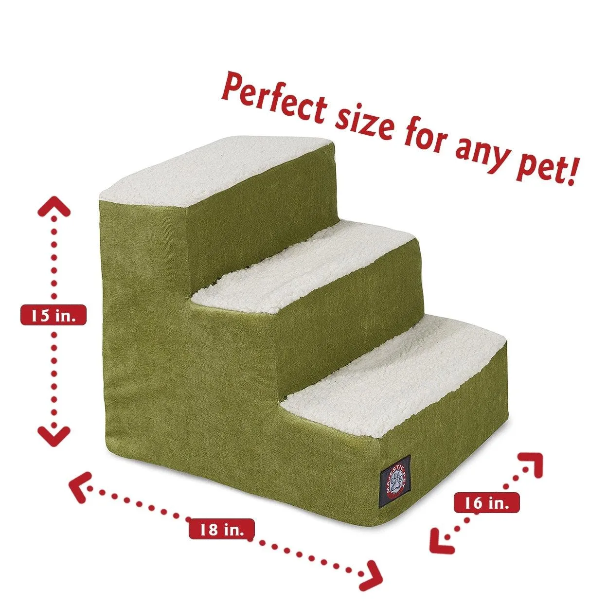 Villa 3 Step Pet Stairs (Heavy Duty)
