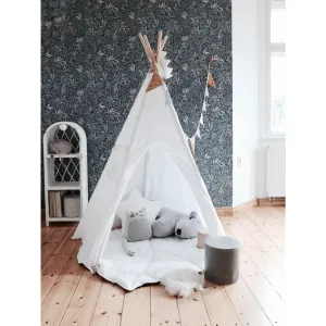 White Linen Teepee Tent