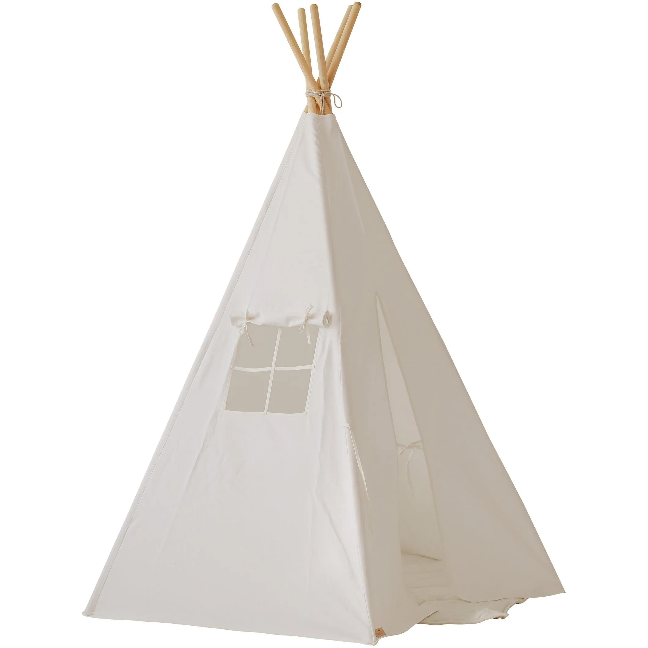 White Linen Teepee Tent